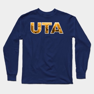 Utah Jazz UTA Skyline Long Sleeve T-Shirt